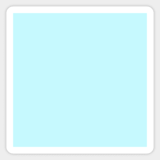 Light Pool Blue Solid Color Sticker